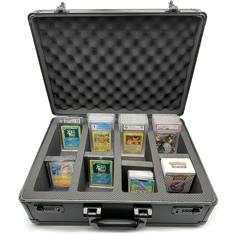 4 Row Graded Card Storage Case